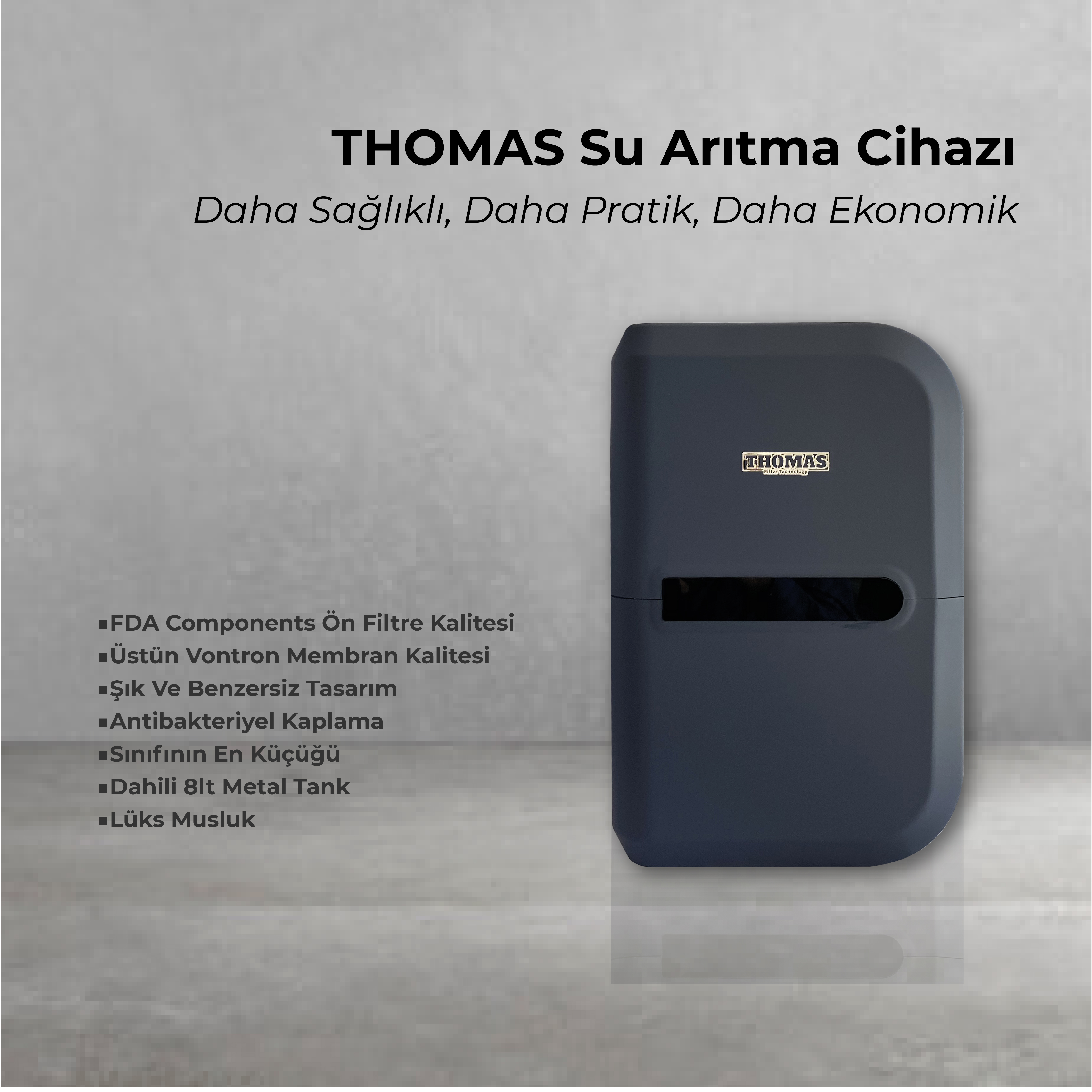 Thomas Compact (AB) Su Arıtma Cihazı